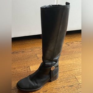 Tory Burch black boots size 7